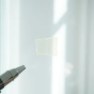 Jak usunąć zaschniętą taśmę z okna