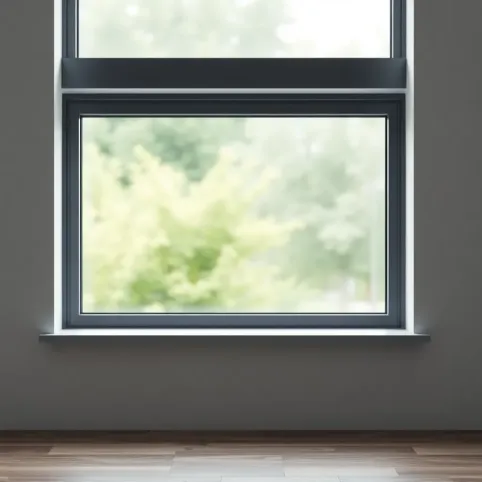 Okna antracyt jaki parapet wewnętrzny